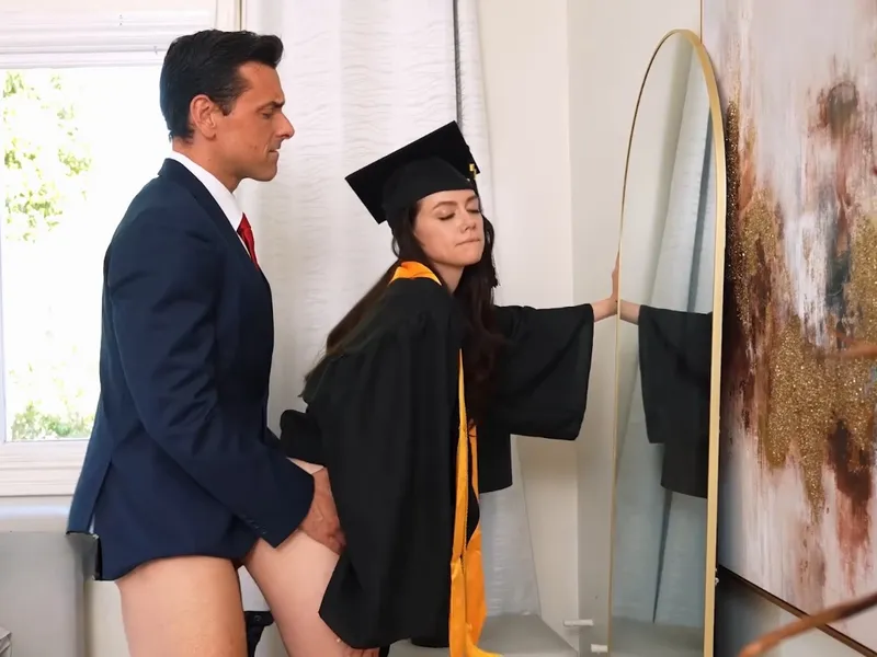 Cha dượng doggy con búp bê sữa đặc rớt đầy sàn